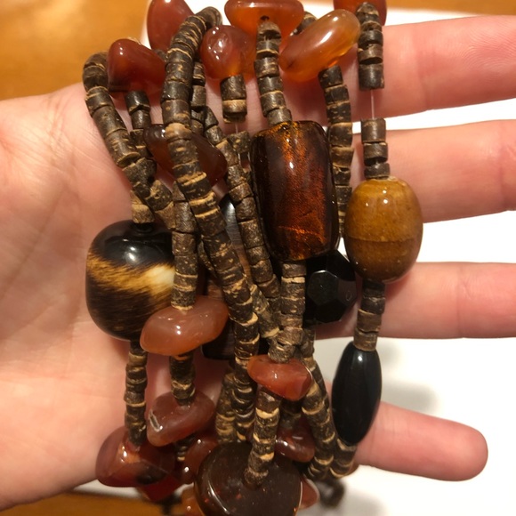 Multiple Chain Costume Necklace - Picture 3 of 4